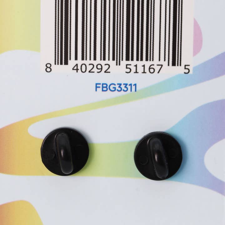 Foam Brain Games - Wholesale Lapel Pin/Button - Speech Bubble Pin: She/They Pronouns