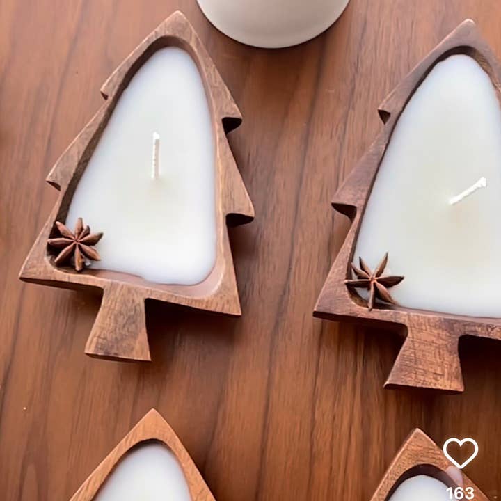 WHOLESALE Mini Christmas Tree Bowl for wholesale by Woodware&Co