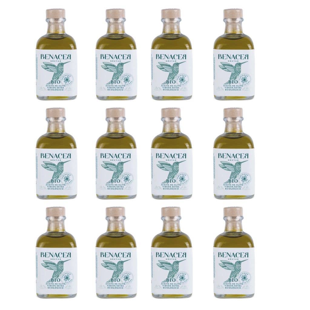 ACEITES RENACER – Großhandel Olivenöl – Bio natives Olivenöl extra, frühe Ernte, 100-ml-Flasche2
