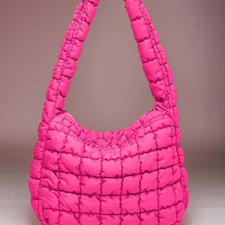 42POPS - Wholesale Shoulder Bag - Women's - ",,,,,.....PUFF QUILTED CROSSBODY SHOULDER BAG