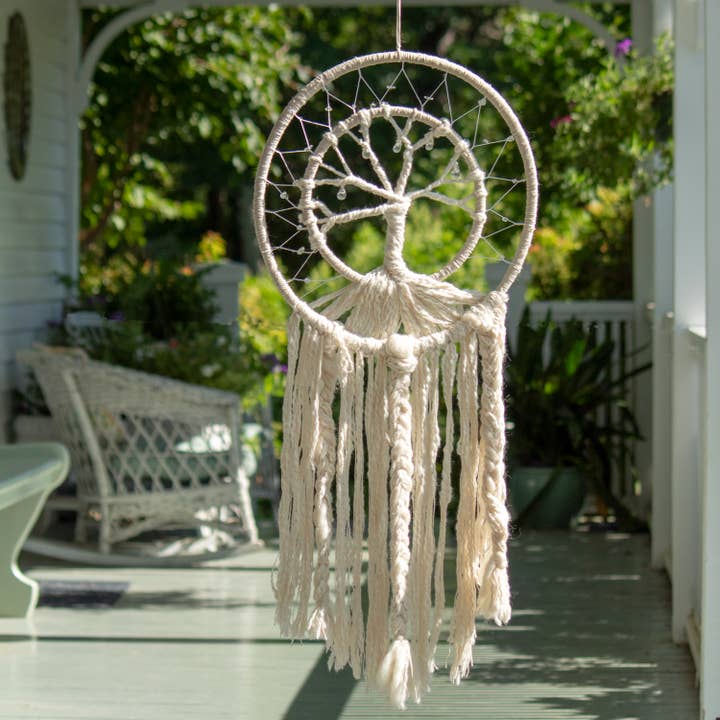 dZi Handmade – Großhandel Traumfänger – Baum des Lebens Wanddekor3