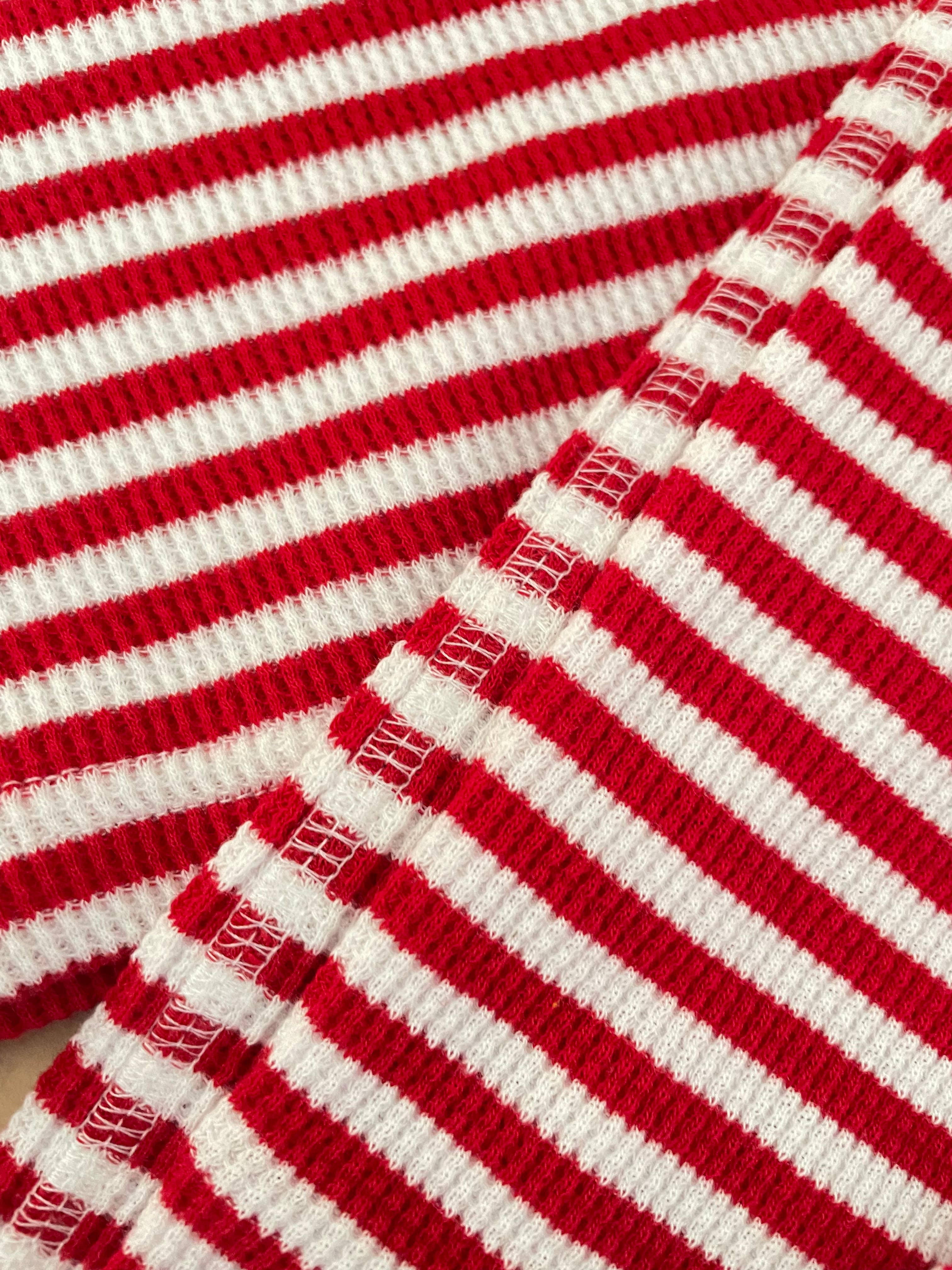Slugs & Snails - Wholesale Sleepwear Set - Kids - A/W23 NEW Candycane Stripe5