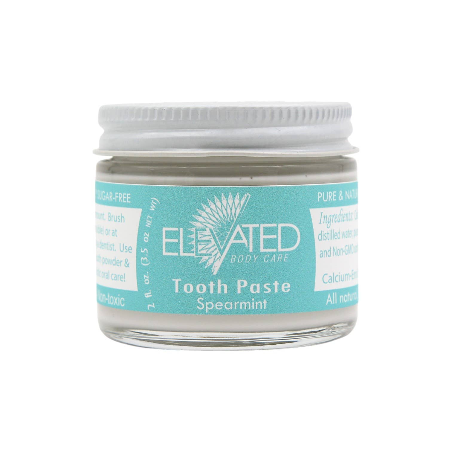 Taylor's Naturals - Wholesale Toothpaste - ELEVATED - Natural Toothpaste - Fluoride FREE - Glass Jar6