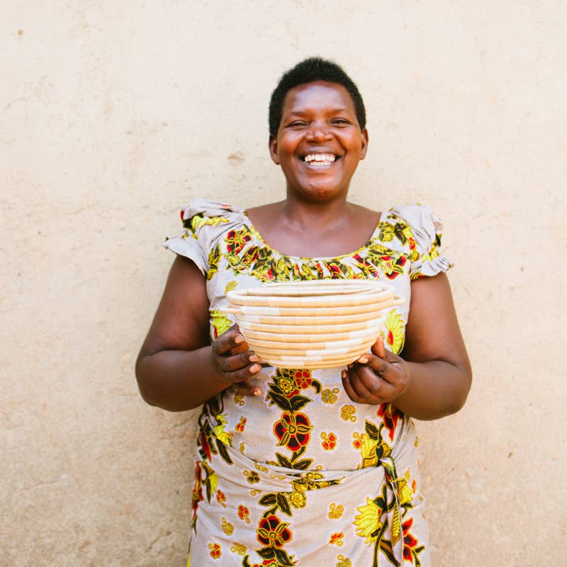 Azizi Life - Wholesale Decorative Plate/Dish/Bowl - Woven Pot with Lid8