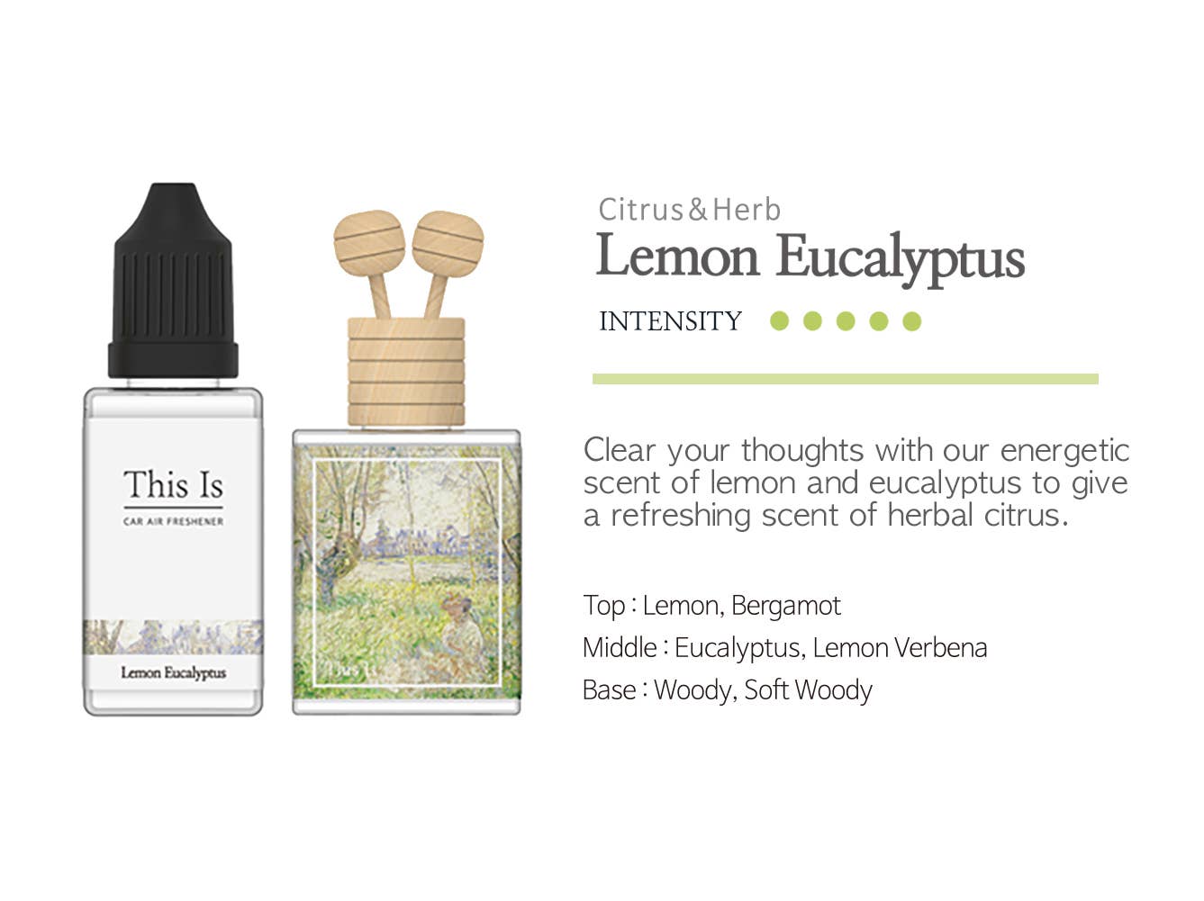 Every Reason – Großhandel Auto-Lufterfrischer – Unisex – Every Reason Auto-Duftclip mit Diffuser-Stick und Nachfüllset1