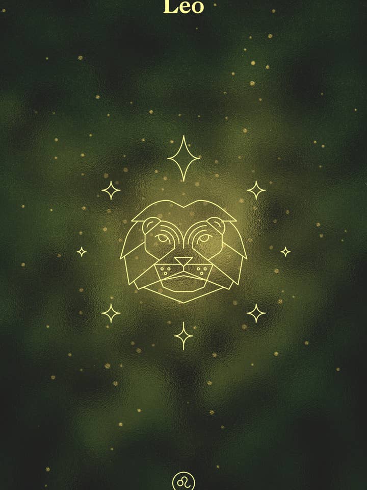 Leo Zodiac Affirmation Prints for wholesale by Deserved Happiness