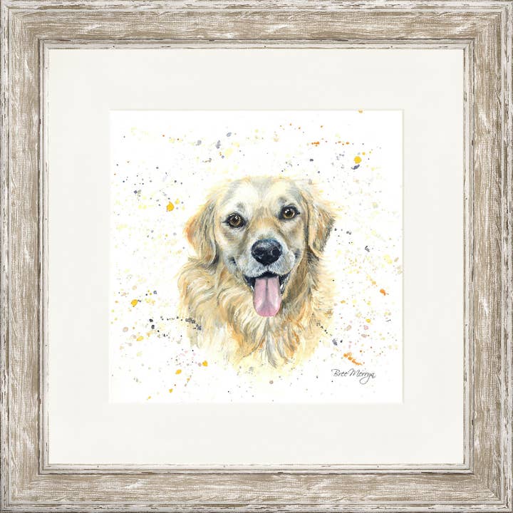 Impression encadrée carrée Gwenn (13 « ou 19") pour la vente par Bree Merryn Art Ltd