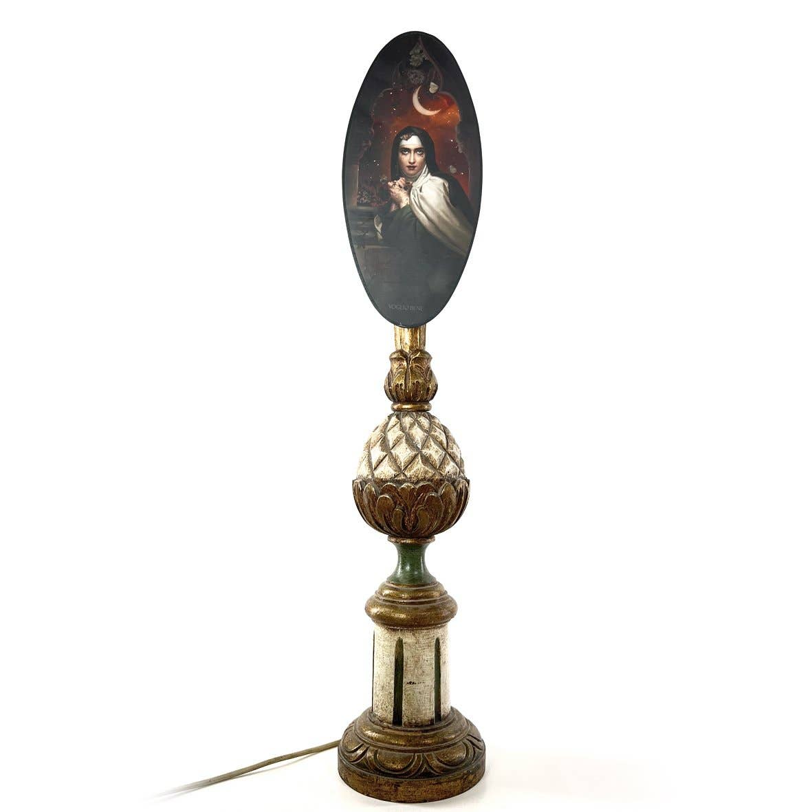 Voglio Bene – wholesale Lampskärm – Voglio Bene Saint Therese oval lampskärm1