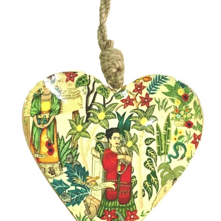15cm Frida Kahlo Heart for wholesale by Status Collections