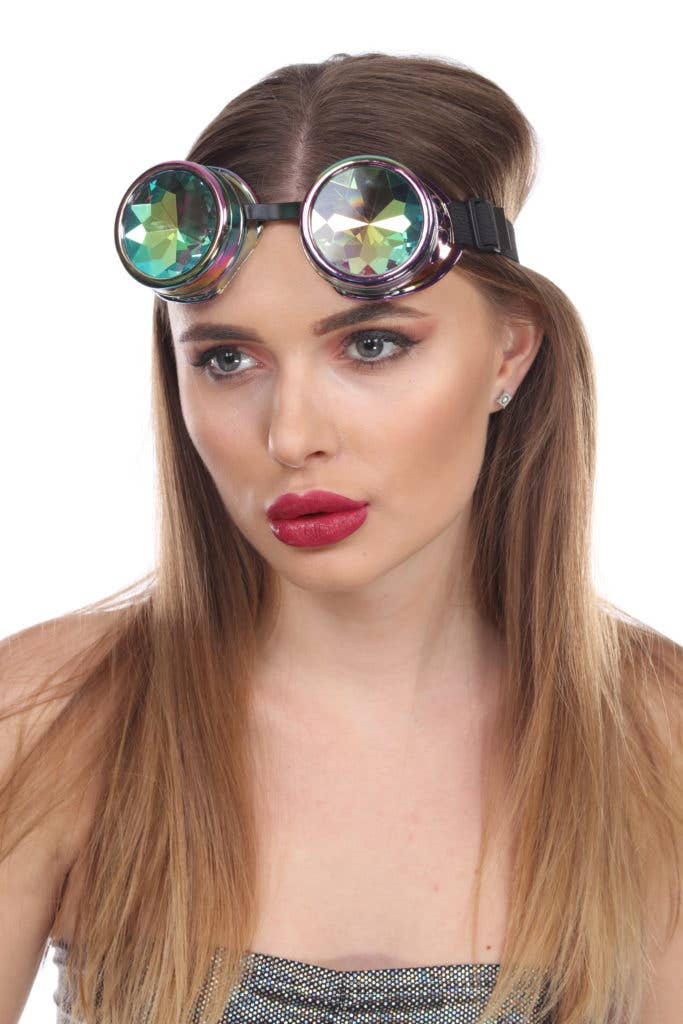 Western Fashion - Wholesale Costume - Unisex - 68741 - Rave Kaleidoscope goggles16