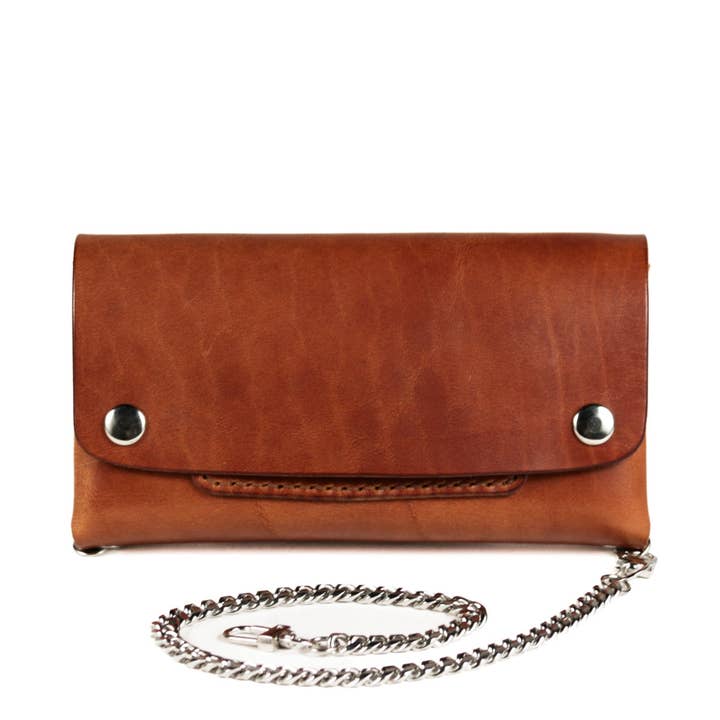 Carteira Longa de Camionista: Castanho por atacado de LOUISE GOODS