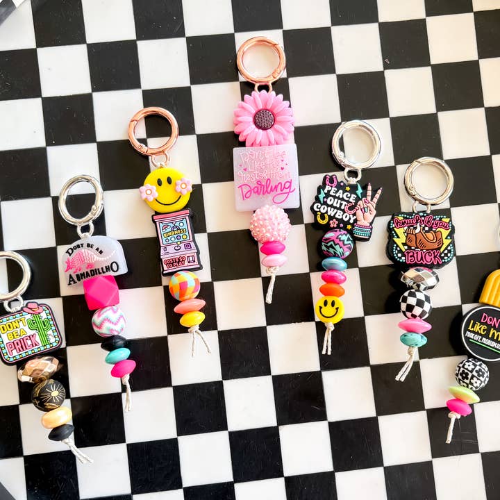 TrendyKeys - Wholesale Keychain - Women's - TrendyKeys Zipper Pull Keychains16