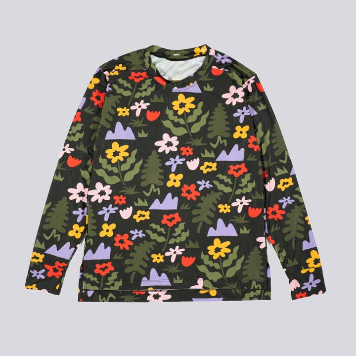 The Athletic x Will Bryant - Women's Alpine Meadow Long Sleeve Tech Tee for wholesale by The Athletic Community