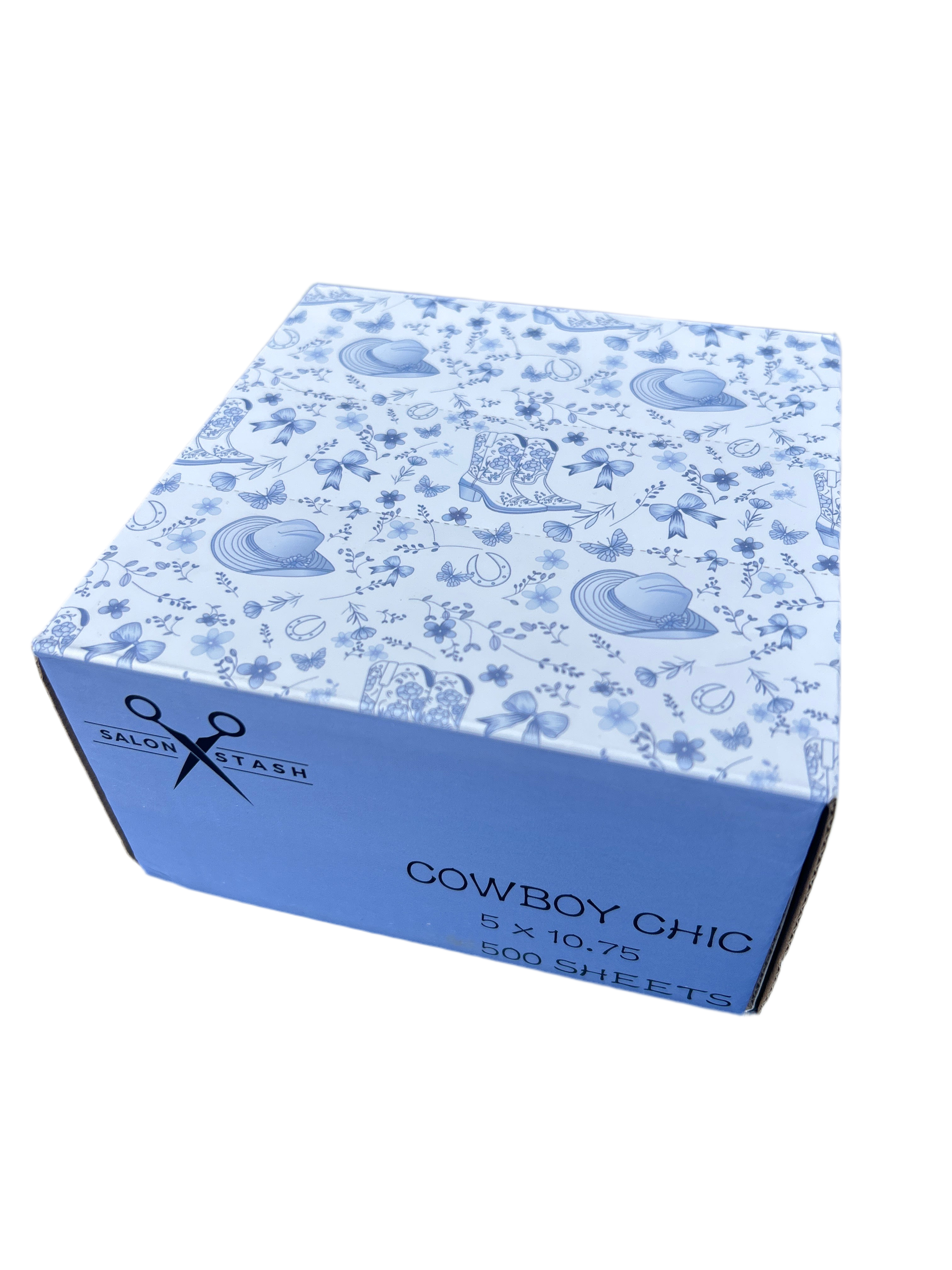 Beauty Stash - Wholesale Hair Accessories Set - Women's - Salon Stash Embossed, Pre-Cut, Pop-up Hair Foils (500 sheets/box) 12 box case pack, 6000 foils5