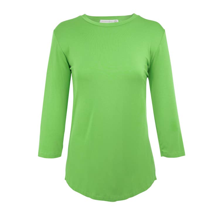 Amanda Blu - Vente T-shirt – femme - T-shirts à manches 3/4 | 10 options de couleur | Collection Luxe Tees12