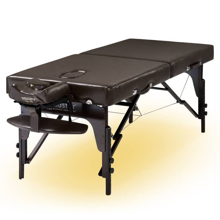 Master Massage 31” SUPREME™ LX Portable Massage Table Package with Ambient Light System for wholesale by Royal Recliners