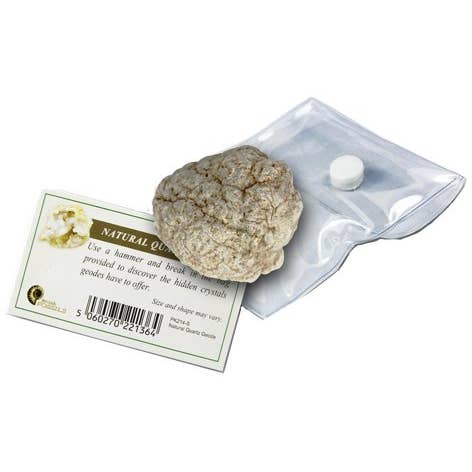 Science and Nature - Wholesale Decorative Tabletop Object - Break your own Geodes (Display of 40)1