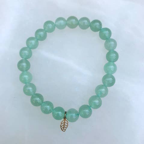 Green Adventurine Mala Bracelet for wholesale by Santore Jewelry Company