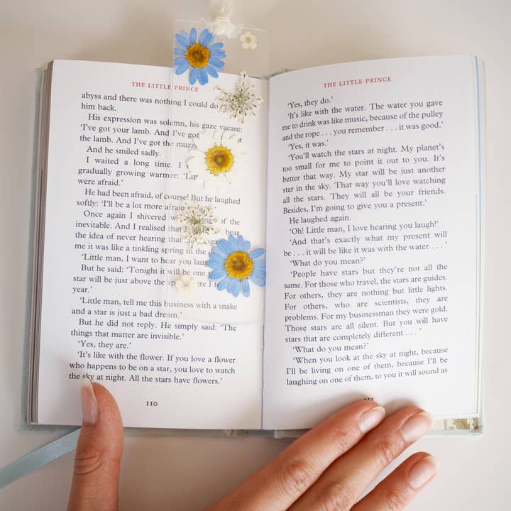 Sunnie Lane - Wholesale Bookmark - Pressed Flower Bookmark - Made With Real Flowers