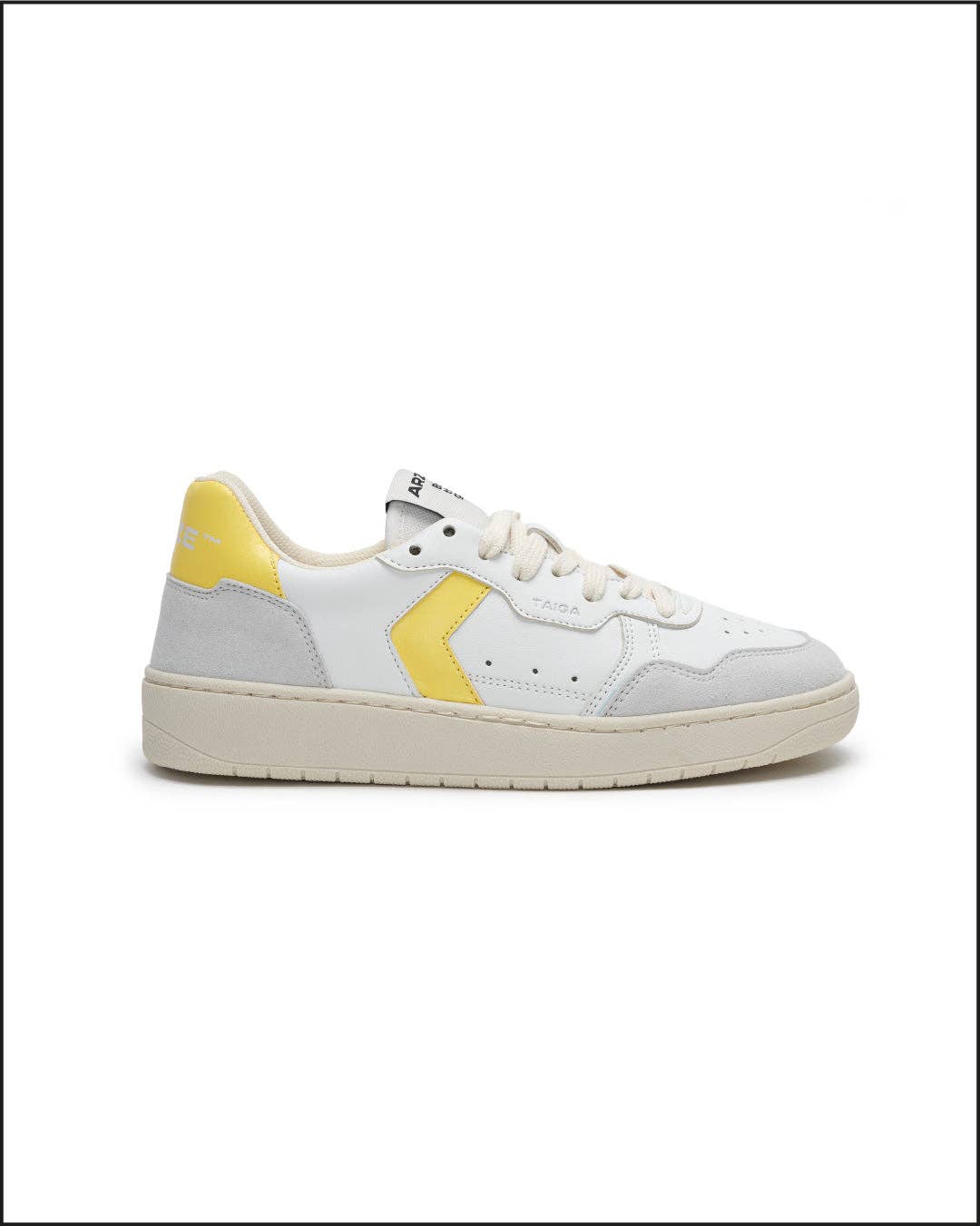ARZE™ - Vente Baskets tendance – femme - TAIGA YELLOW - Baskets écoresponsables ARZE™