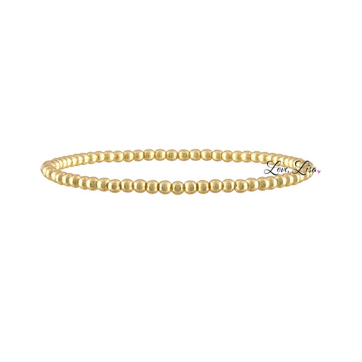 Love, Lisa - Wholesale Beaded Bracelet - Build Your Own Stack Of Beaded Bracelets Made with Elastic