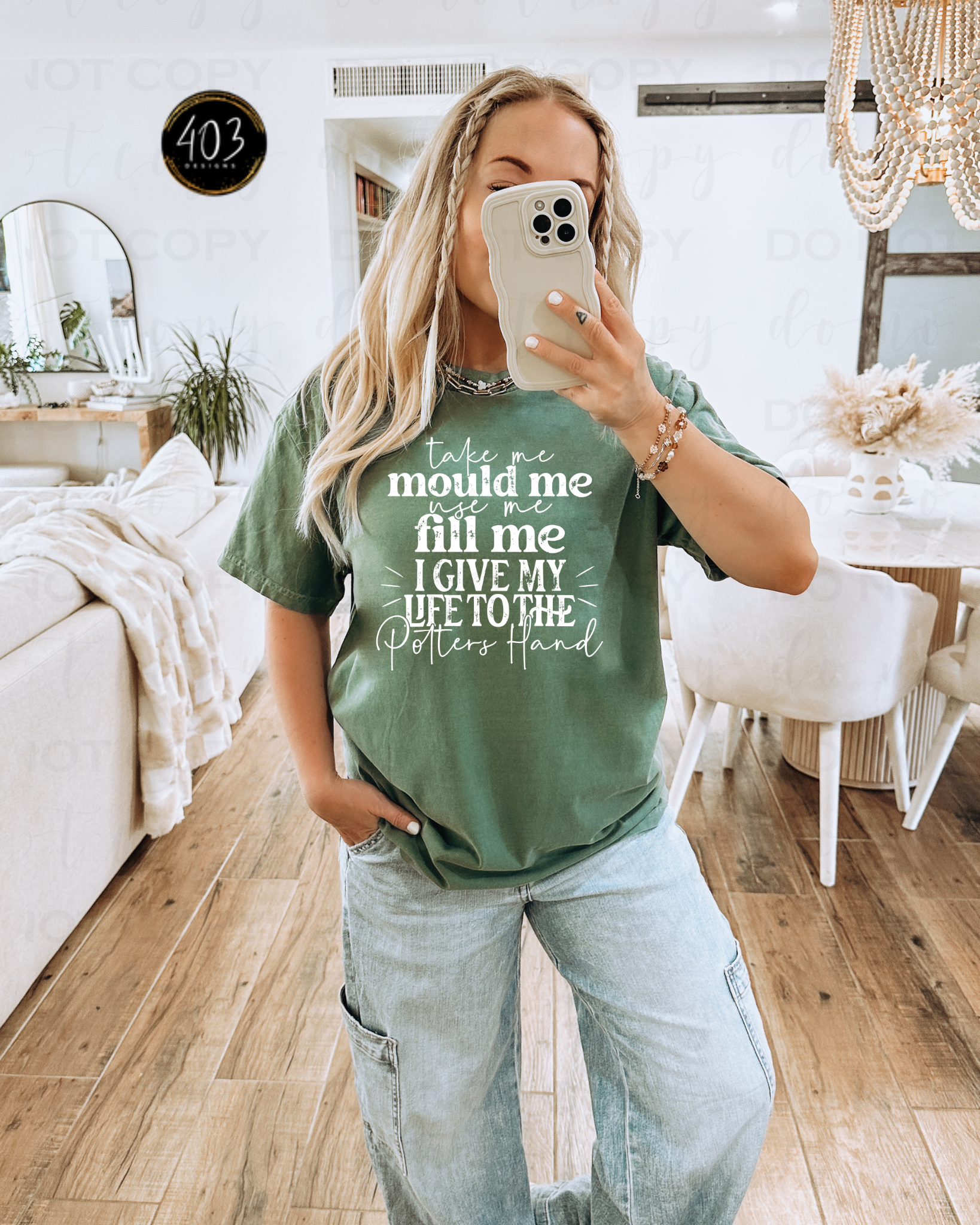 403 Designs - Wholesale Sublimation Transfer - Potters Hand DTF Transfer1