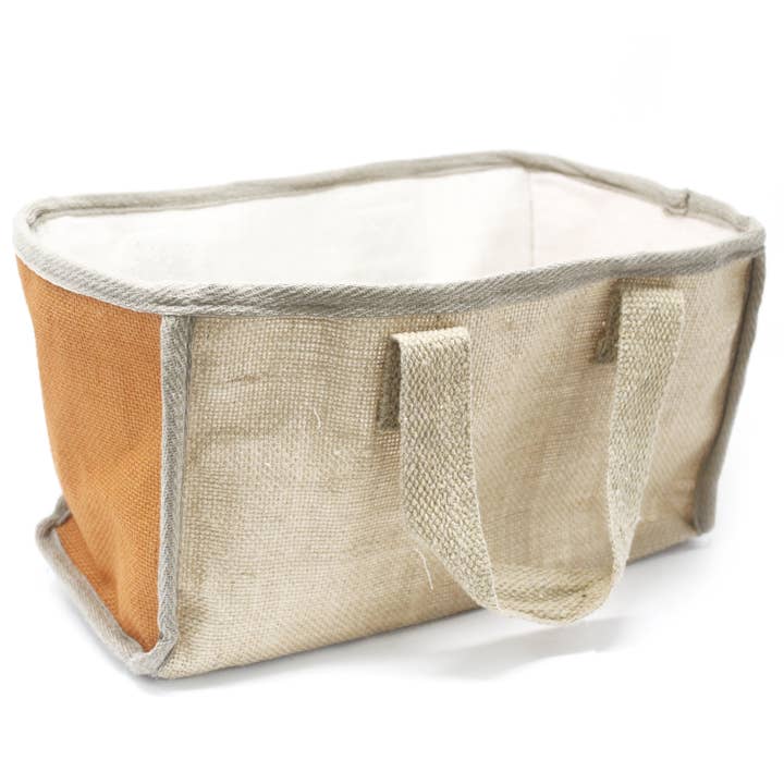 AWGifts Europe – wholesale Livsmedels-/Shoppingväska – NATSB-02 - Lrg Varukorg - 33x18x20cm - Gurkmeja