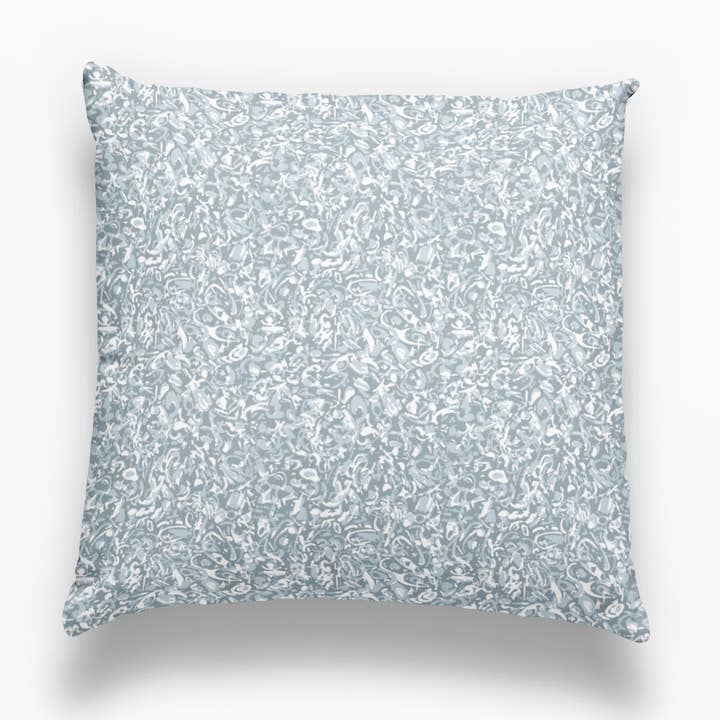 Estuary Pillow in Heron for wholesale by Emily Daws