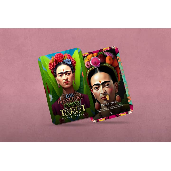 IBIZA TAROT - Vendita all'ingrosso Tarocchi - Twenty Two Fridas Tarot - Major Arcano - 22 illustrazioni ispirate a Frida Khalo9