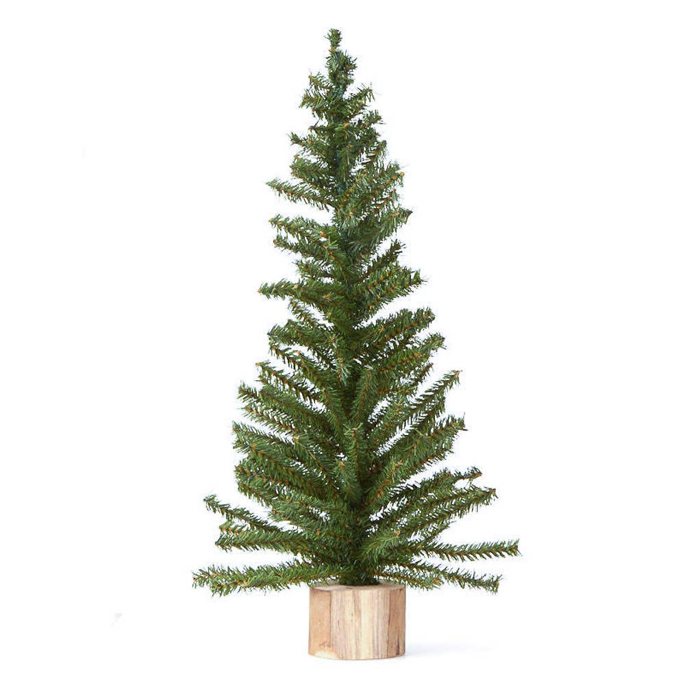 Factory Direct Craft - Venta al por mayor Árboles de Navidad artificiales - Árbol de pino canadiense artificial de 61 cm4