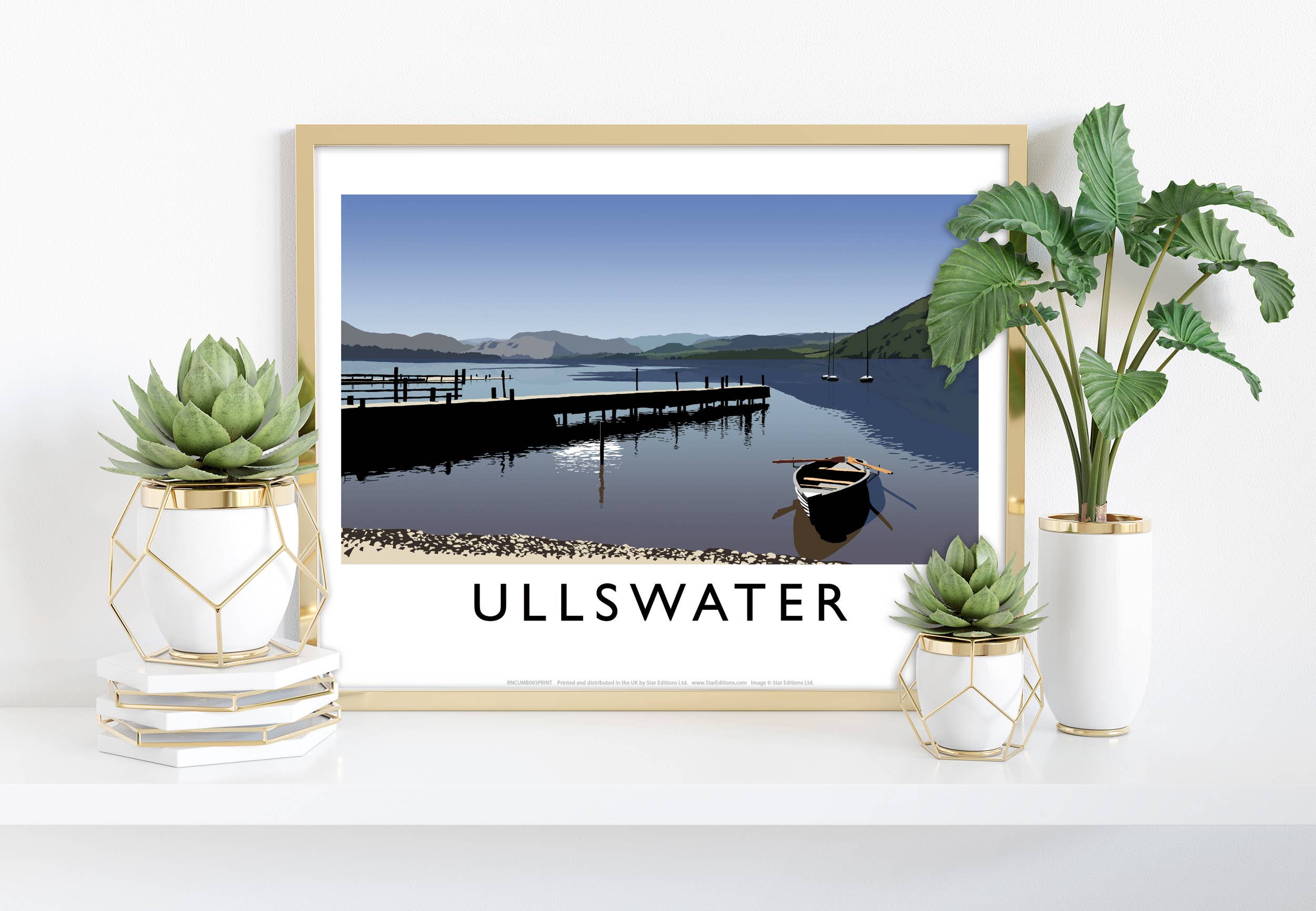 Star Editions – wholesale Art print – Ullswater By Artist Richard O'Neill - Premium Art Print0