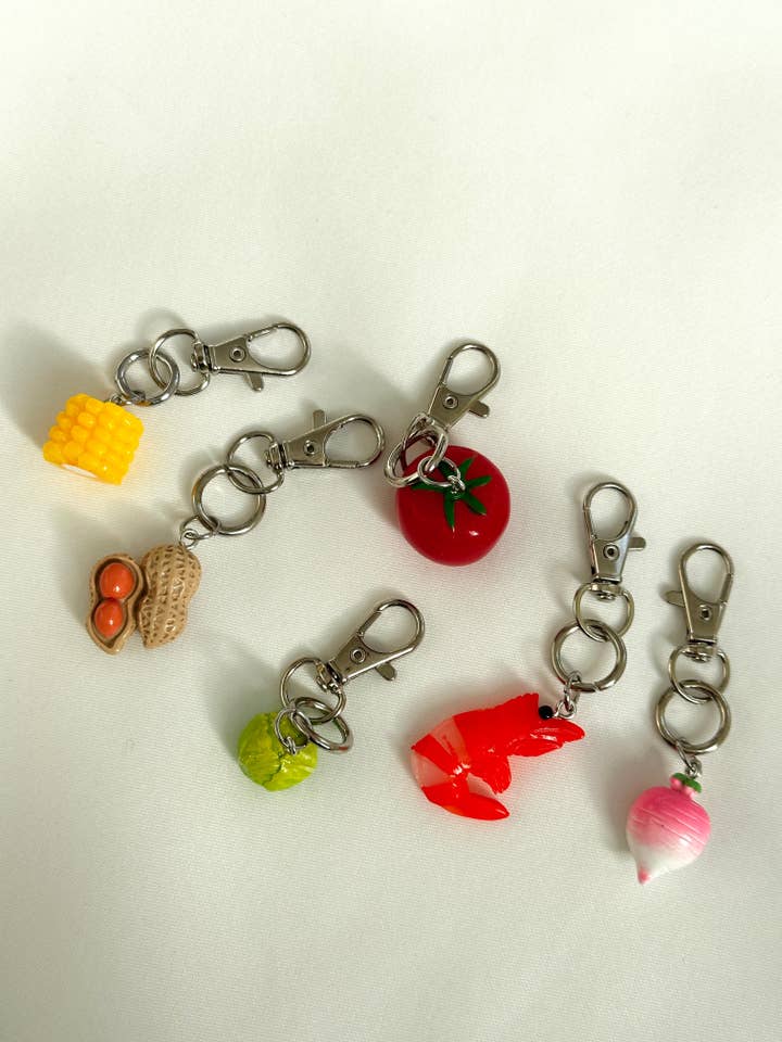 Animal Vegetable Charm Clip for wholesale by Room Shop