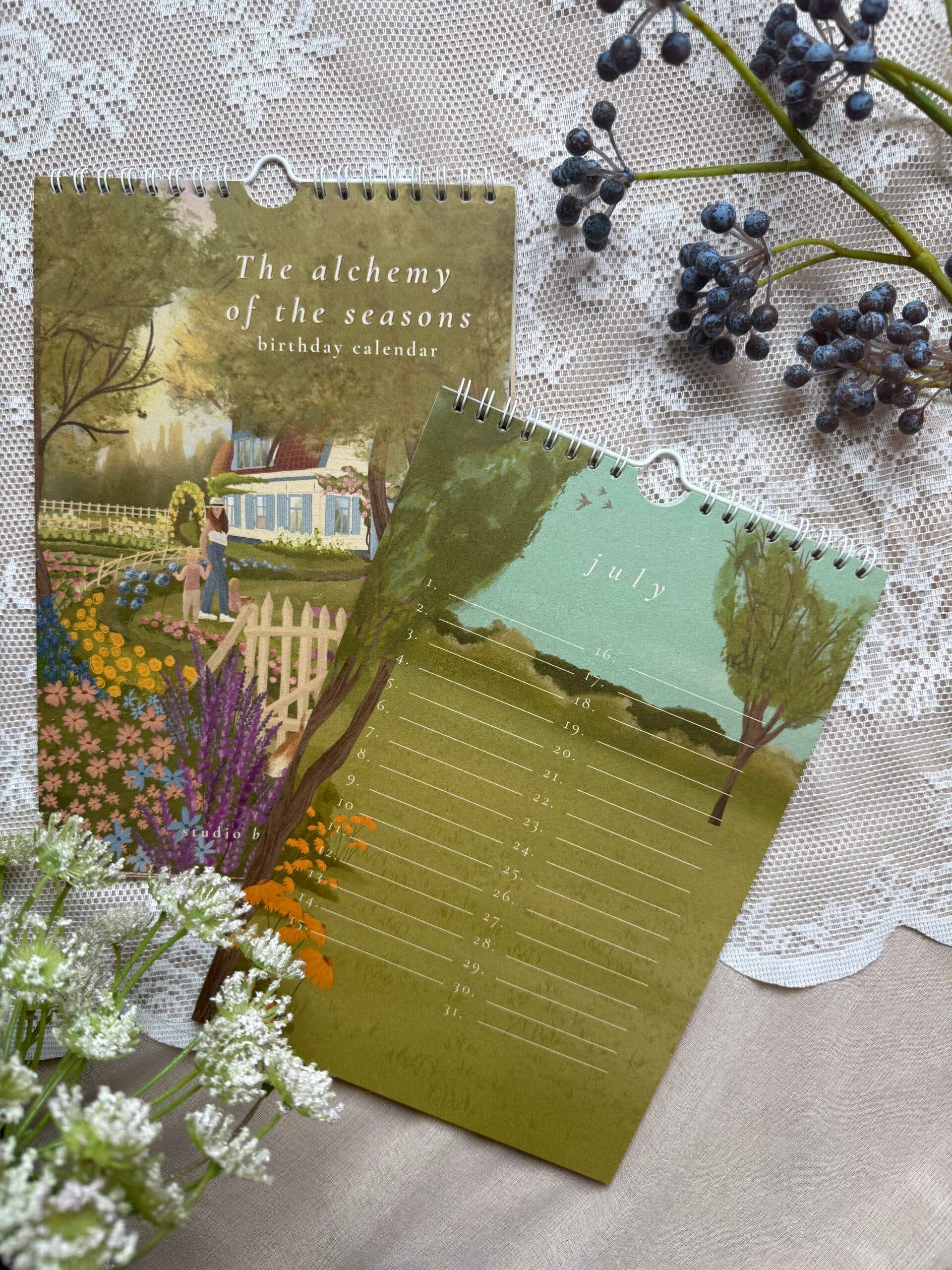 Nicolet Boon - Vente Calendrier - Calendrier d'anniversaires à double sens13