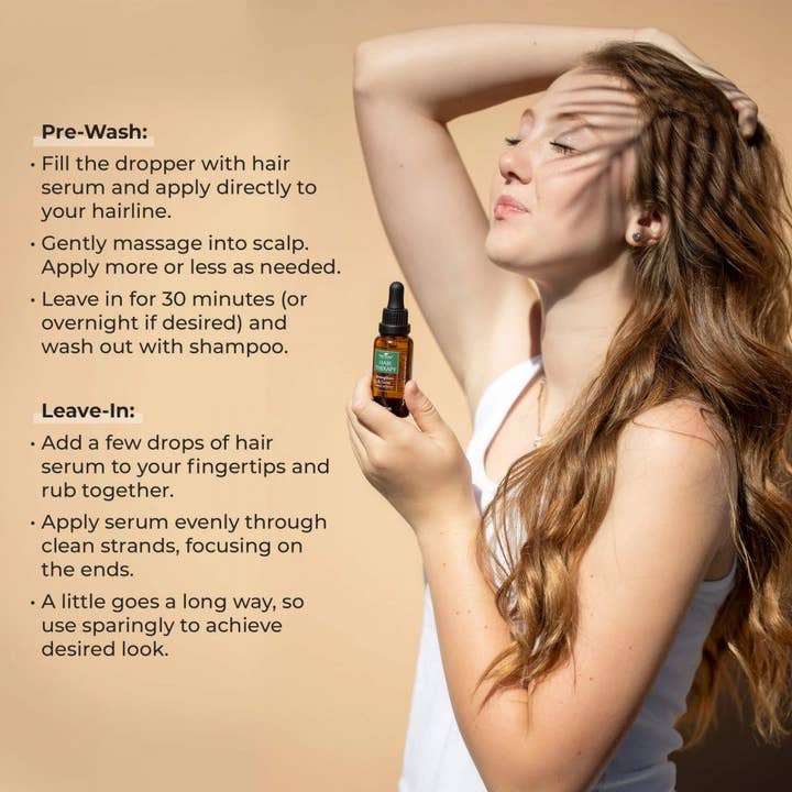 Plant Therapy - Wholesale Hair Serum - Hair Therapy Strengthen & Grow Hair Serum 1oz