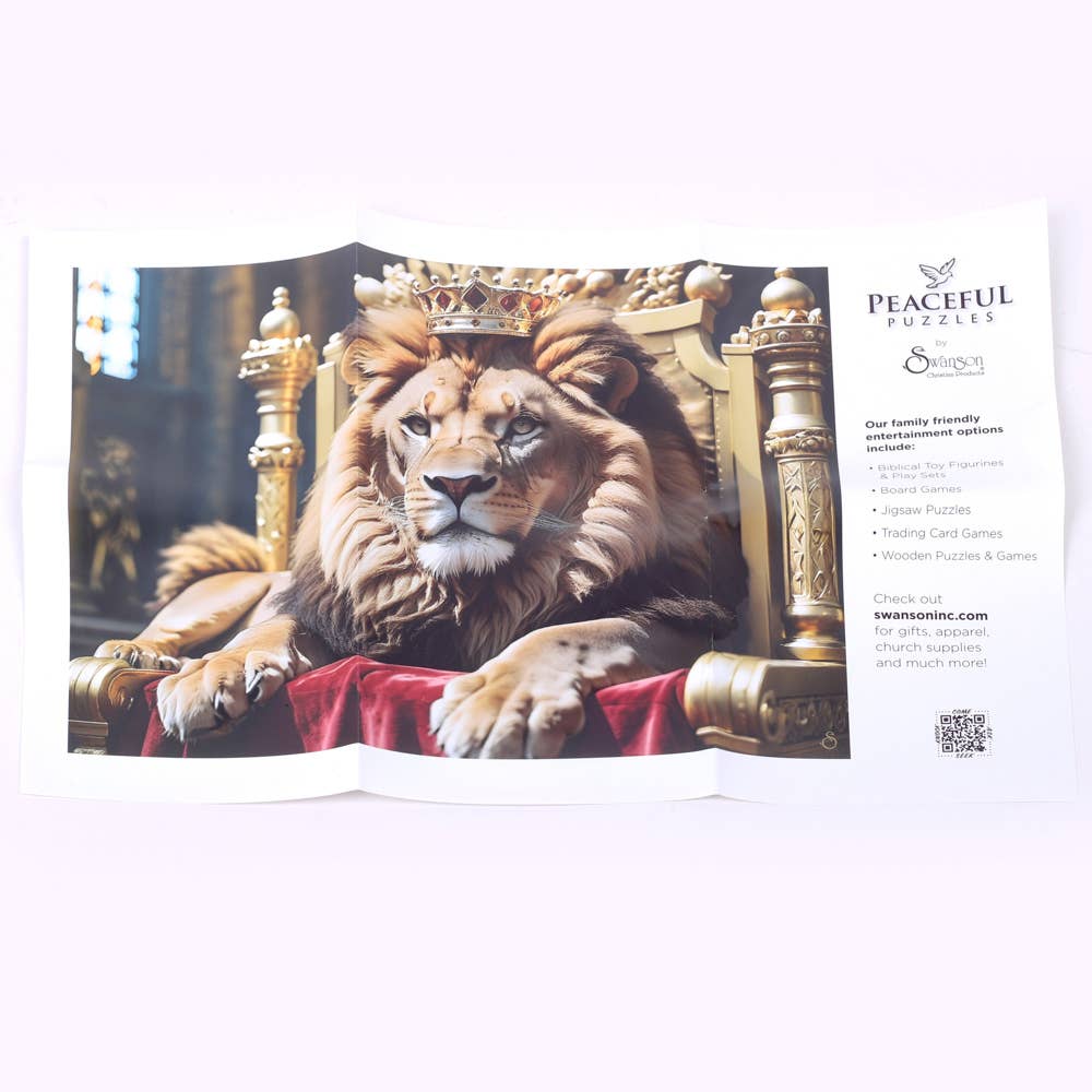 Swanson Christian Products - Wholesale Puzzle - Adult - Puzzle Lion of Judah 1000PCS6
