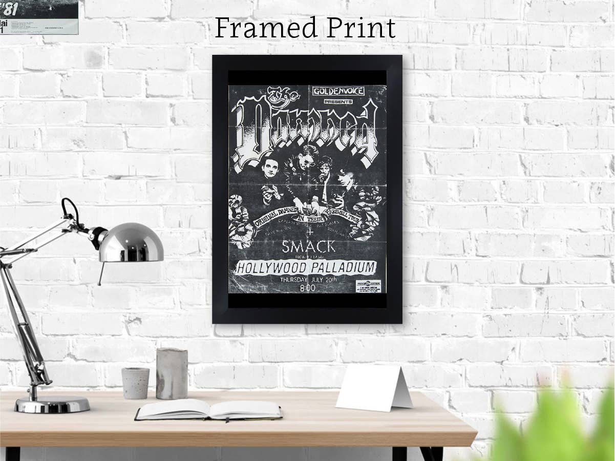 Black Market Art - Wholesale Poster - Verdoemd - Concertposter Kunstdruk7