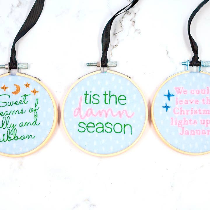 Little L Designs - Wholesale Ornament - Taylor Swift Quotes Christmas Ornaments