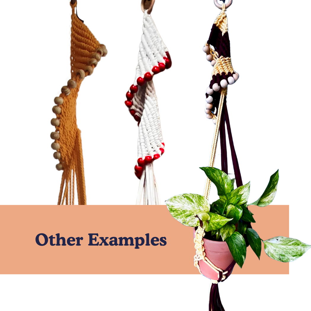 The PlantOutfitter - Wholesale Hanging Planter - Spiral Macrame Plant Hanger5