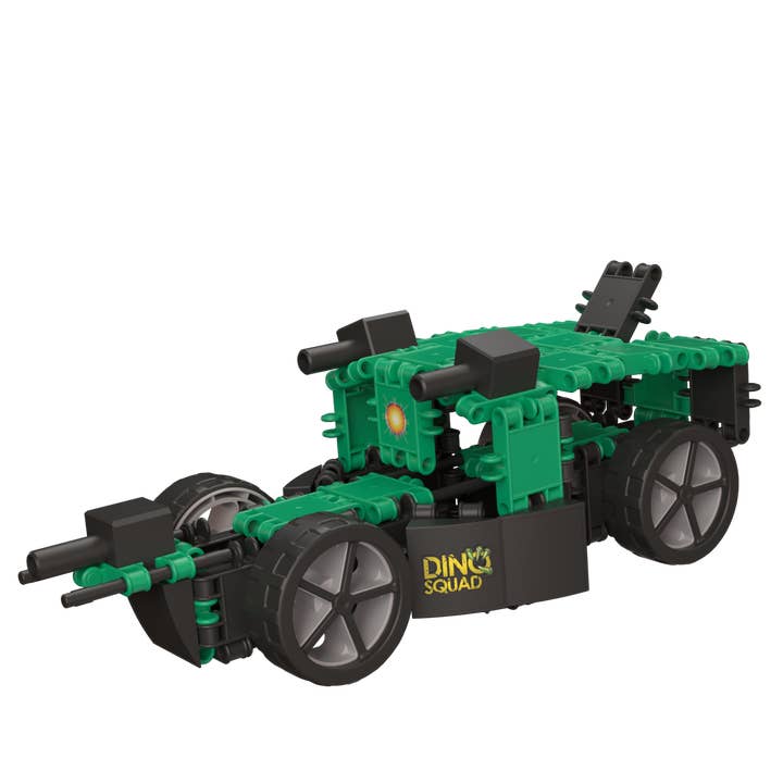 CLICS NV – Großhandel Baukasten – Kinder – Clics Bucket 6 in 1 Dino - hergestellt aus recyceltem Material4