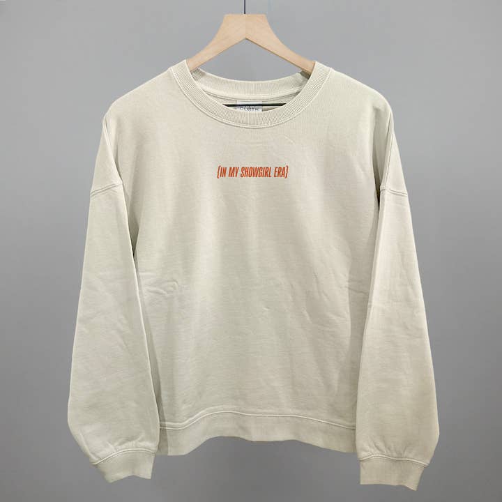 Ivy + Cloth - Wholesale Graphic Sweatshirt - Women's - In My Showgirl Era (Orange)9