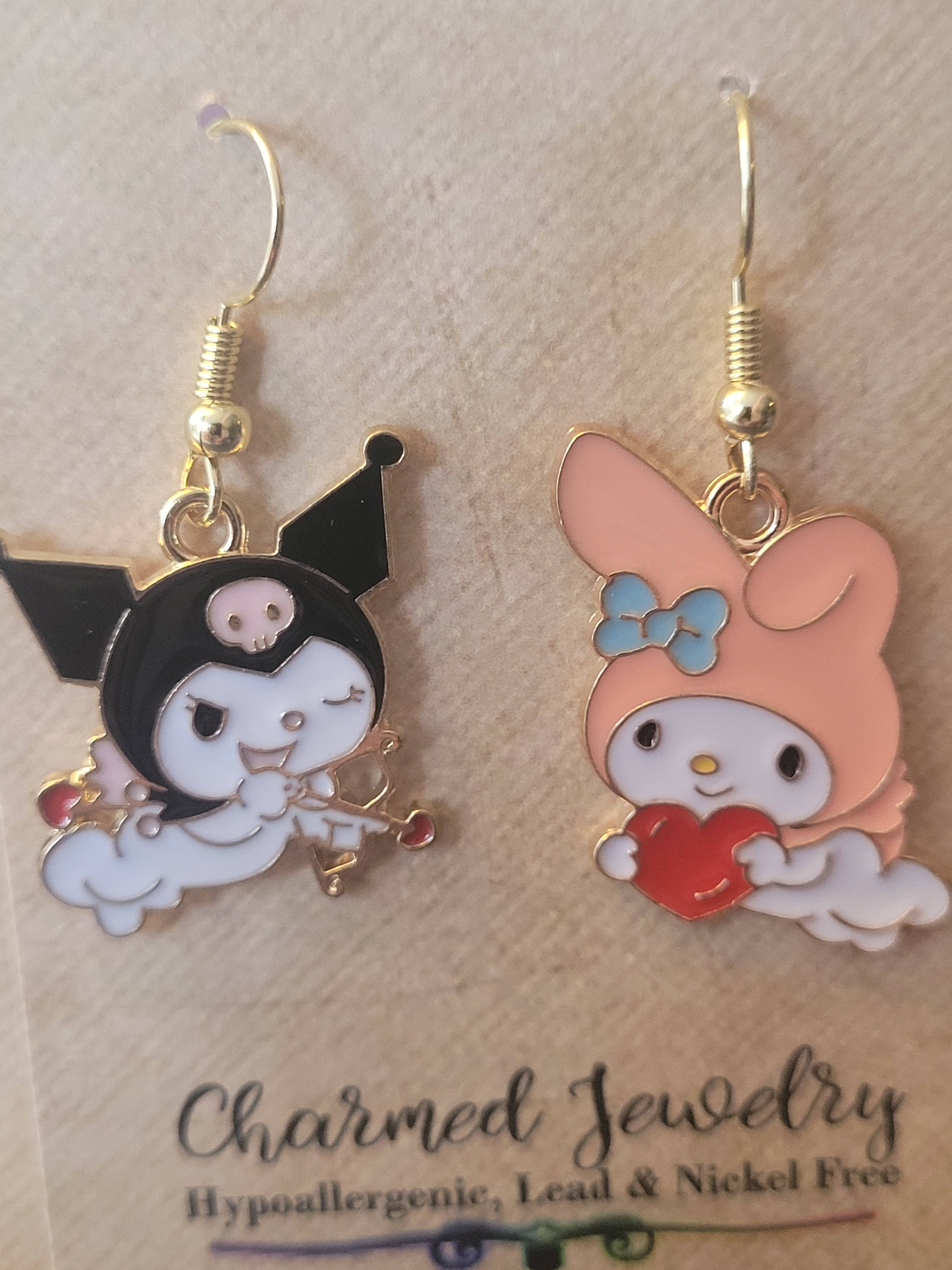 Con-Quest Crafts – Engroshandel Hængeøreringe og creoløreringe – Søde øreringe inspireret af Hello Kitty & Friends2