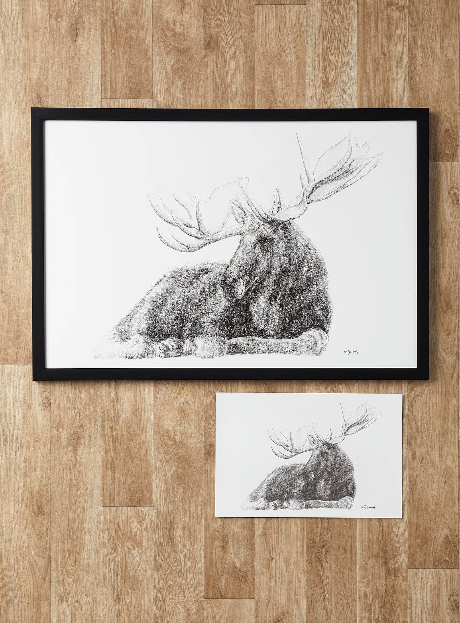 LE NID atelier - Wholesale Art Print - Majestic Moose Print2