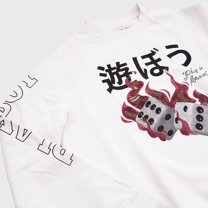 PLAYBOY - Wholesale Graphic sweatshirt – Unisex - PB Dice Sweatshirt3