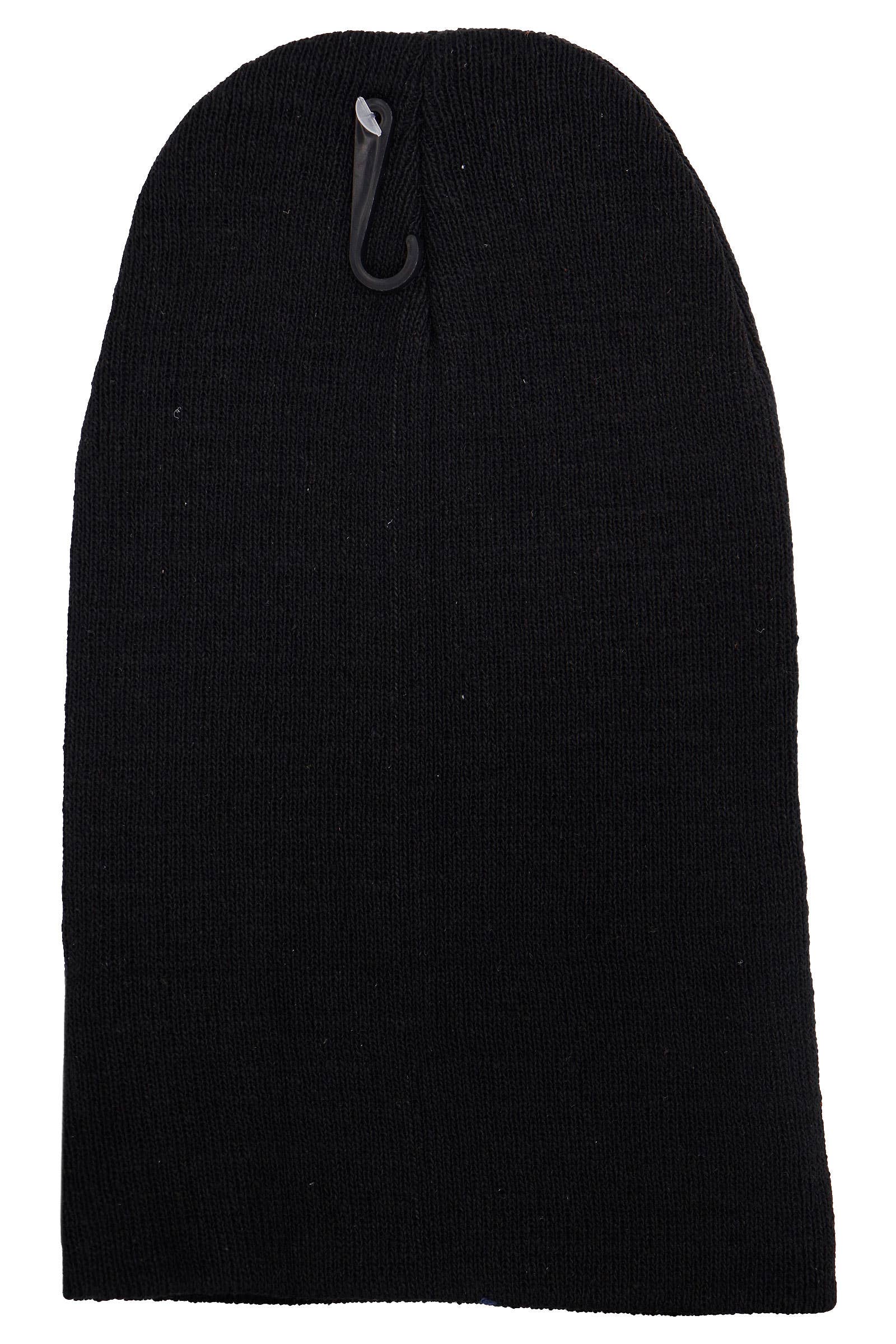 ASSORTI Bonnet à revers en acrylique aux tons neutres foncés en vente sur Faire4