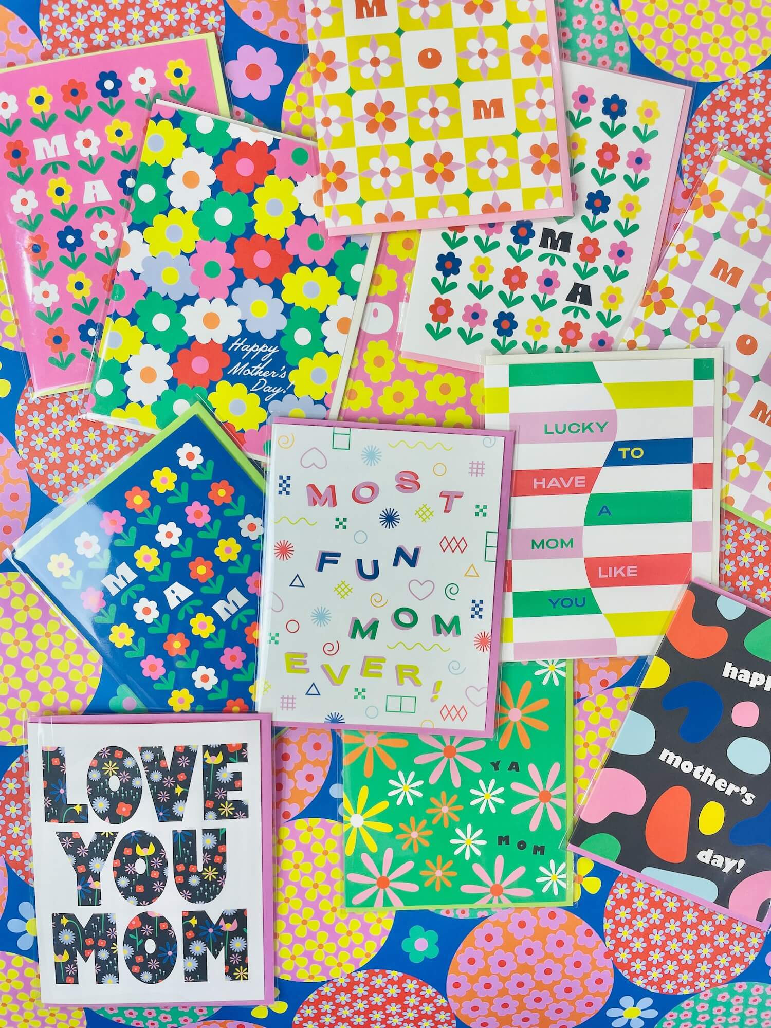 My Darlin' - Venta al por mayor Tarjetas del Día de la Madre - Tarjeta Fun Mom • Fun Shapes para el Día de la Madre1