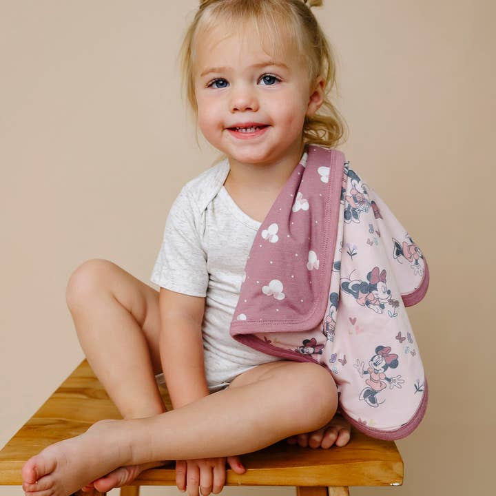 Copper Pearl - Wholesale Security/Cuddle Blanket - Baby - Three-Layer Security Blanket Set - Minnie Mouse2