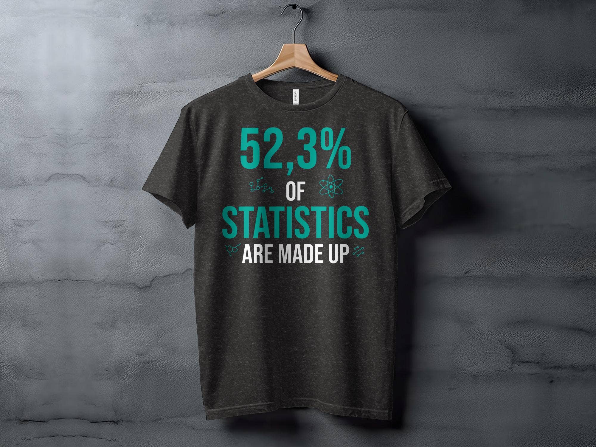 FreakyTeeFactory - Wholesale Screen Printed T-Shirt - Unisex - Unisex Statistics T-Shirt for Data Scientists, Math Geeks Tee, Funny Science Nerdy Shirt, Casual Teacher Apparel, Gift Idea28