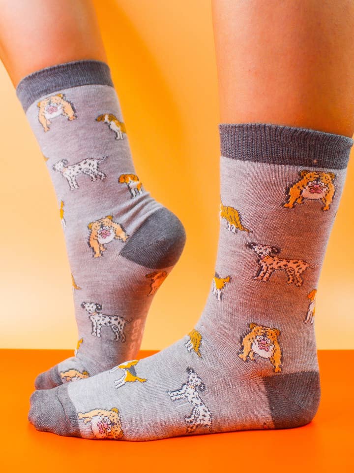 Eco Chic - Wholesale Socks - Women's - Eco Chic Eco-Friendly Bamboo Socks Dogs9