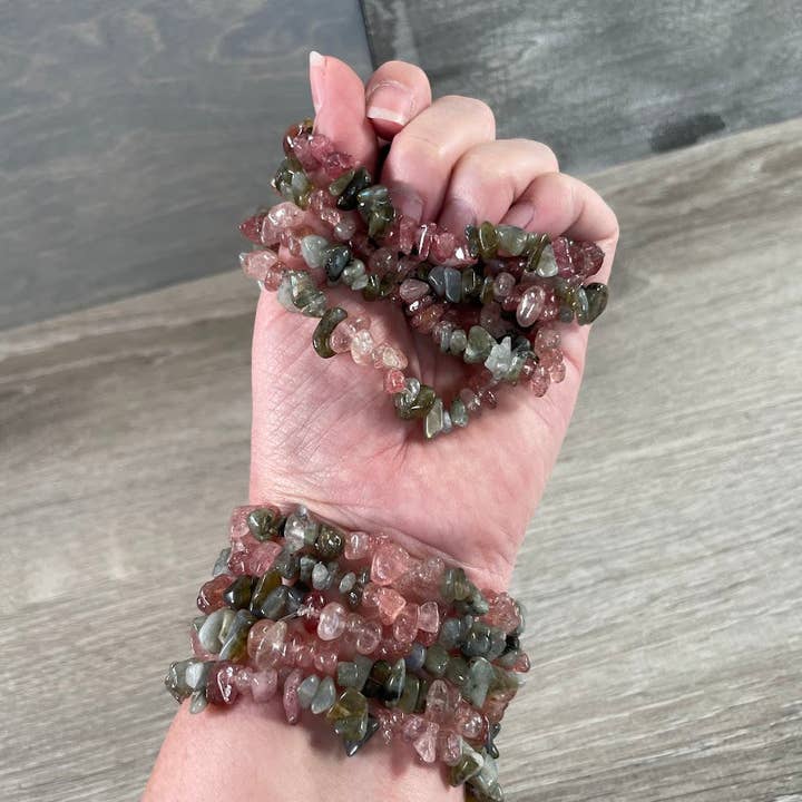 Keystone Crystals - Wholesale Beaded Bracelet - Multi-Stone Gemstone Chip Bracelets – Wholesale Crystals15