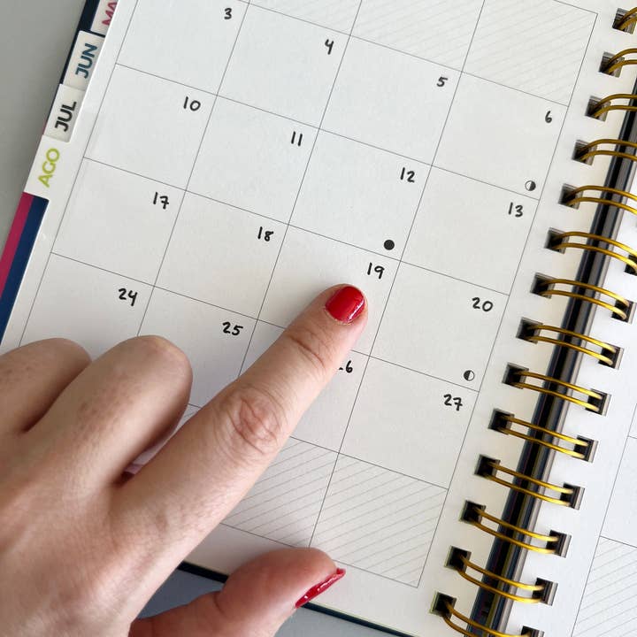 Pedrita Parker - Wholesale Planner - 2026 Agenda Week View - Shine Bright10